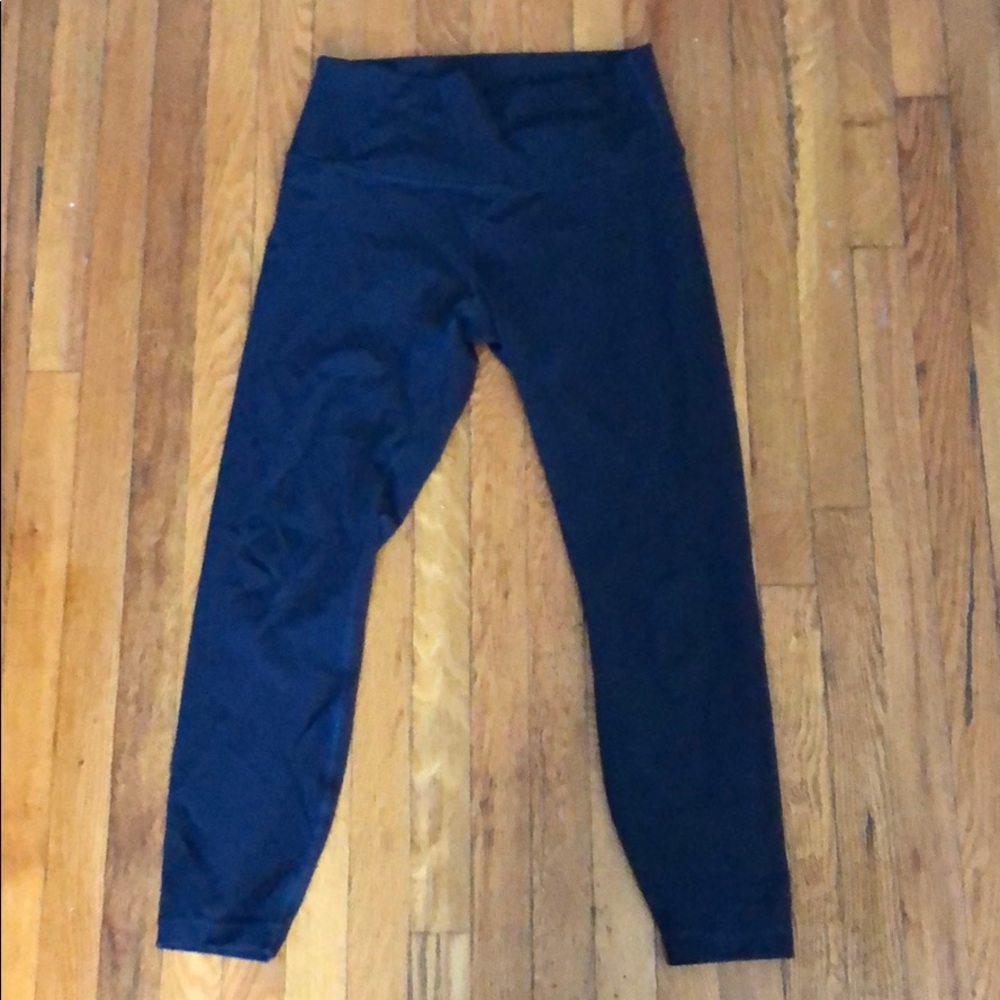 Lululemon Wunder Under Leggings | size 10 Navy